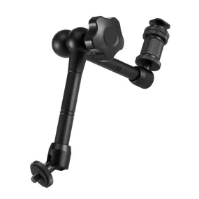 11" Articulating Magic Friction Arm with Hot Shoe Mount