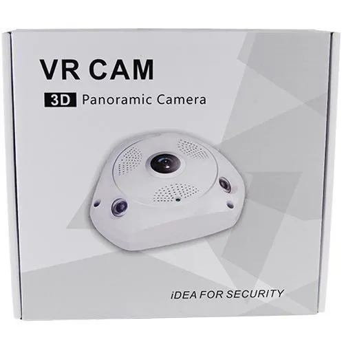 1280P HD Fish Eye 3.0 MP Camera with Wi-Fi and DVR