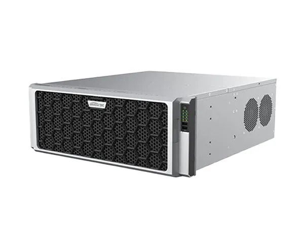 12MP 256ch NVR with 24-Bay HDD and H.265 Compression