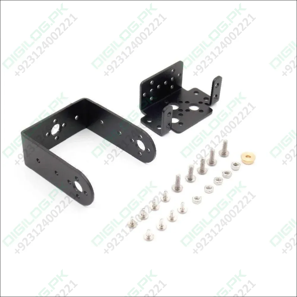 2 Dof Short Pan And Tilt Servo Bracket Mount Kit