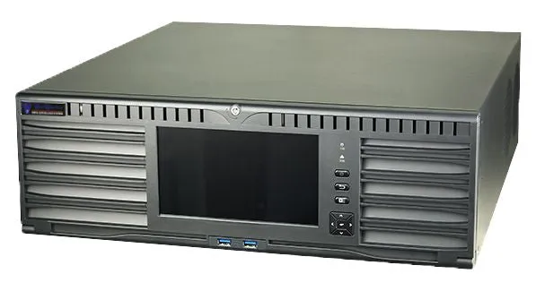 256 Channel 768M 3U 16HDD Bay 4K UHD Super Network Video Recorder