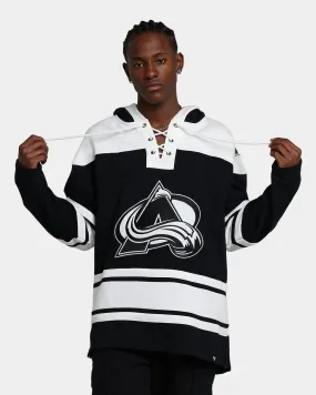 47 Brand Colorado Avalanche Superior Lacer Hoodie Jet Black