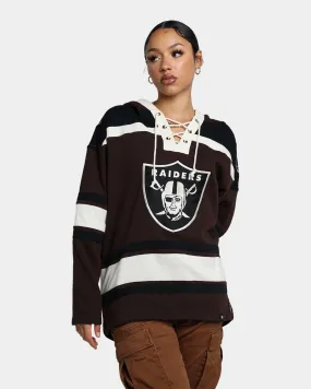 47 Brand Las Vegas Raiders Superior Lacer Hoodie Brown