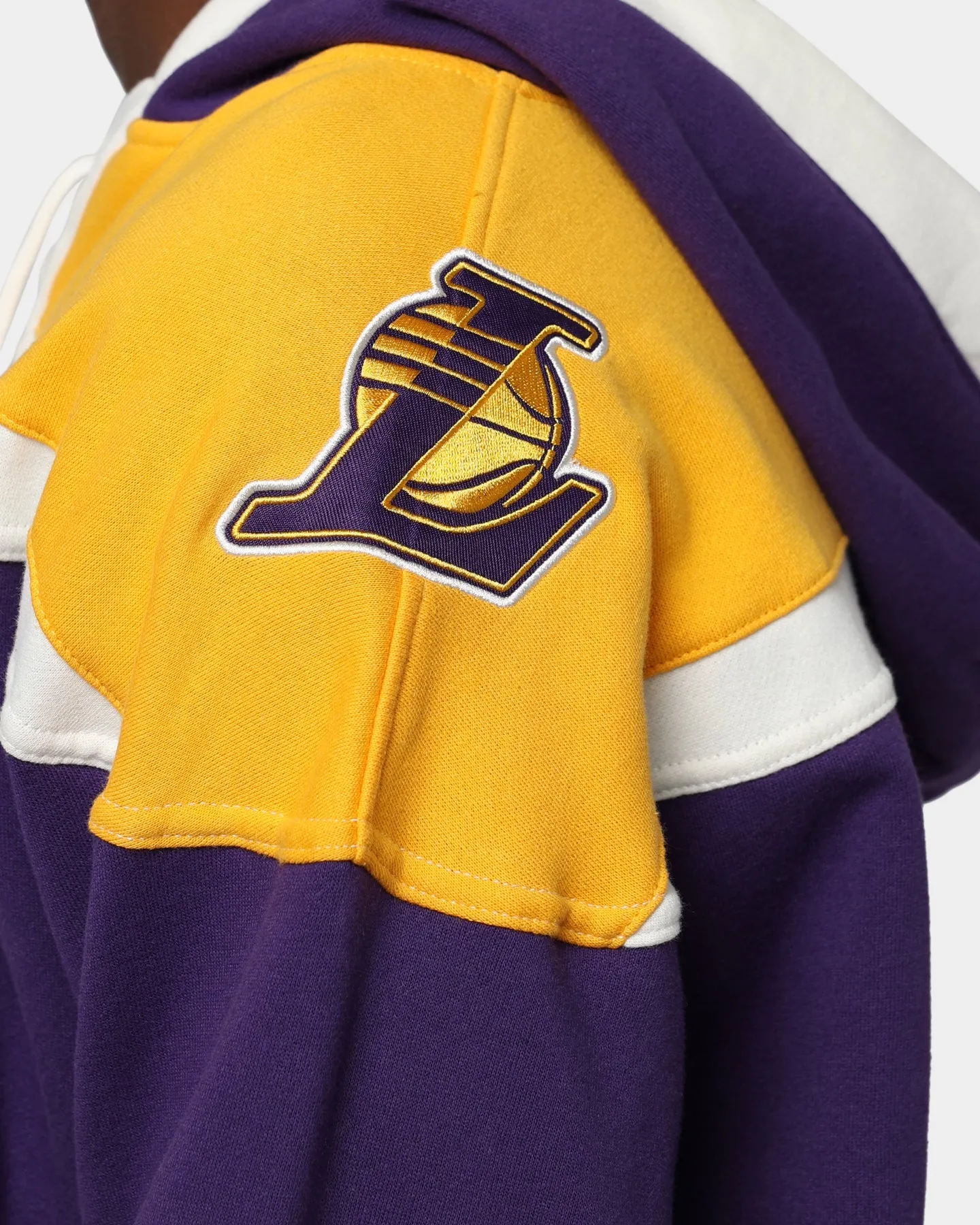 47 Brand Los Angeles Lakers Superior Lacer Hoodie Purple