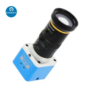 4K UHD Camera CCD Digital Detector 5.0-50mm F1.4 Lens  Industry Live Camera