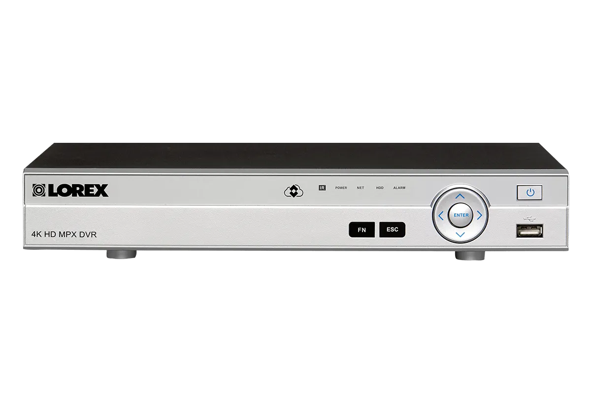 4K Ultra HD (4 x 1080p) MPX Security DVR - 16 Channel, 2TB Hard Drive, Works with Older BNC Analog Cameras, CVI, TVI, AHD