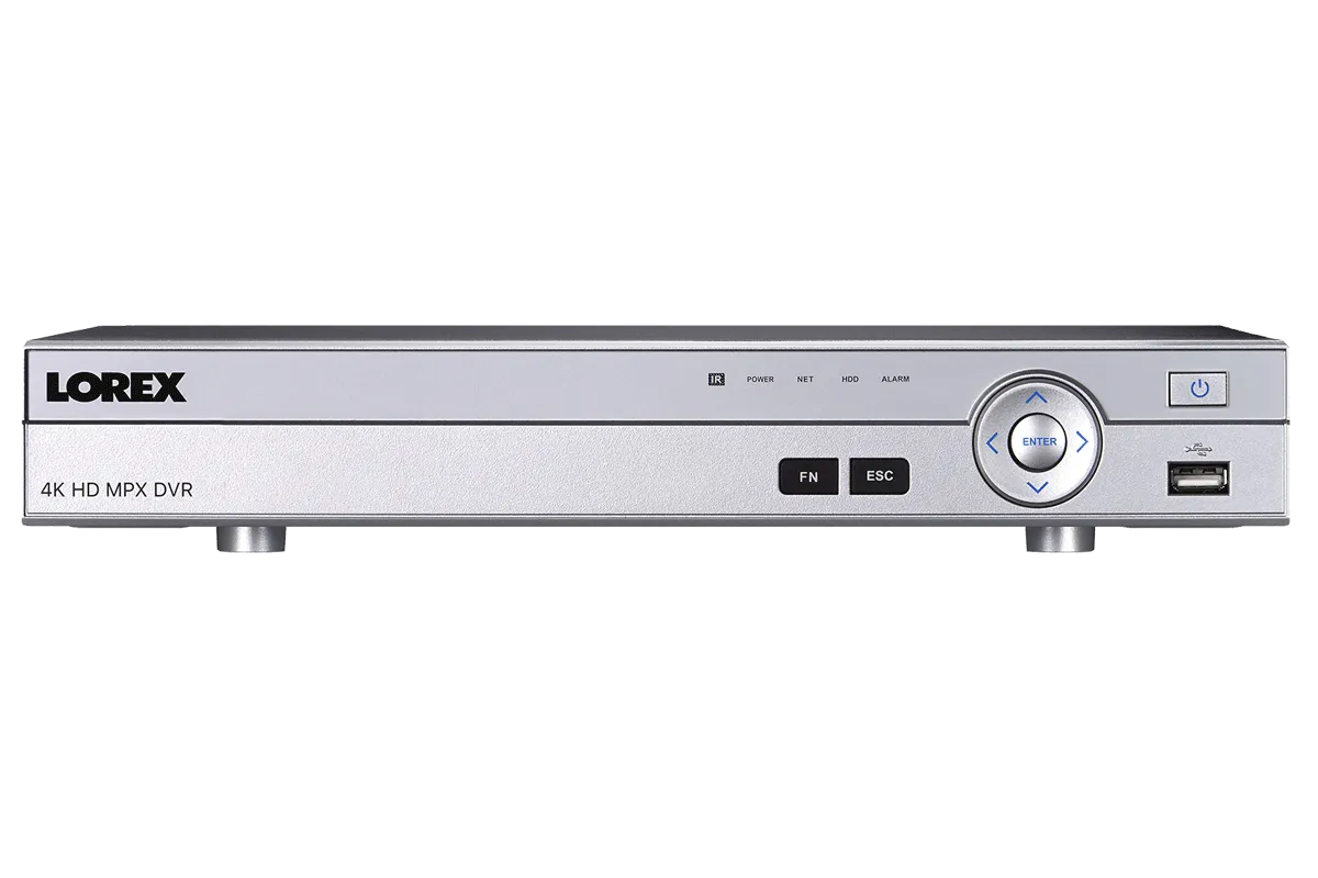 4K Ultra HD (4 x 1080p) MPX Security DVR - 16 Channel, 2TB Hard Drive, Works with Older BNC Analog Cameras, CVI, TVI, AHD