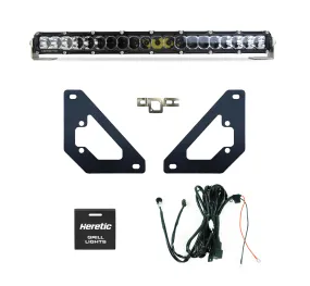 4th gen Toyota Tacoma TRD Pro Grill - 20" LED Light Bar Kit