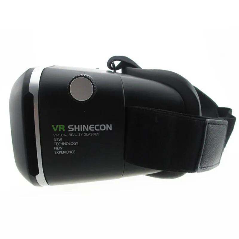 50pcs/lot New VR SHINECON 3.5-6.0" Virtual Reality 3D Movies Games Glasses Bluetooth Remote Control for Apple HTC LG Sony Mi etc #refresh