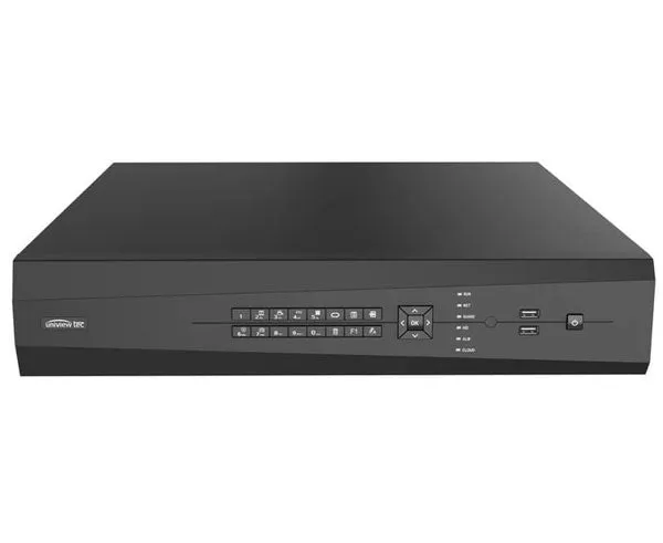 64ch, 12MP Resolution, 8-bay HDD, H.265 NVR