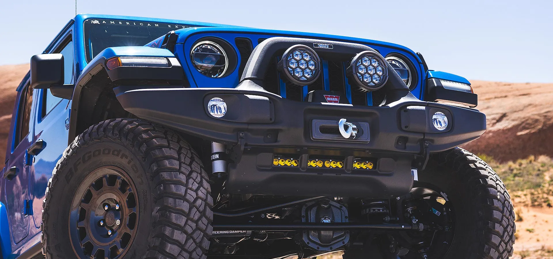 AEV EX Front Bumper for 2018  JL Wrangler & Gladiator