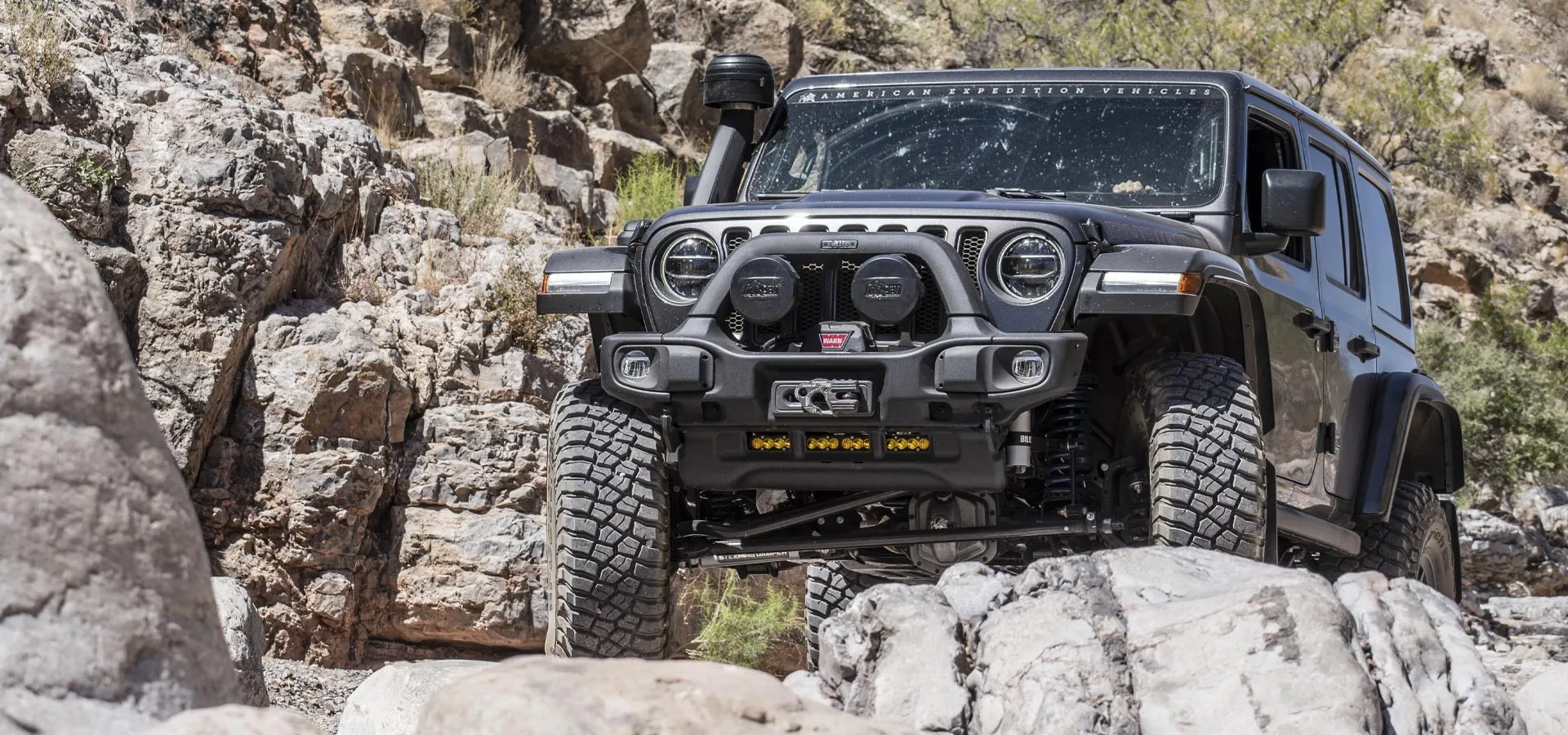 AEV RX Front Bumper for 2018  JL Wrangler & Gladiator