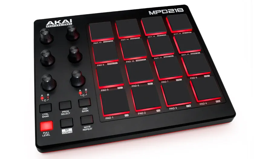 Akai MPD218 USB Pad Controller   25$ Gift Card