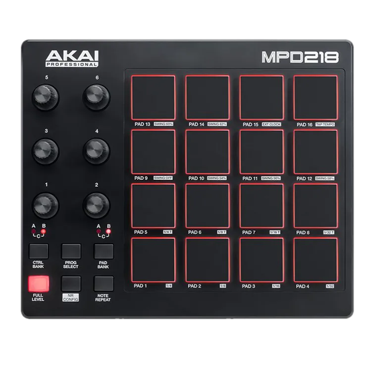 Akai MPD218 USB Pad Controller   25$ Gift Card