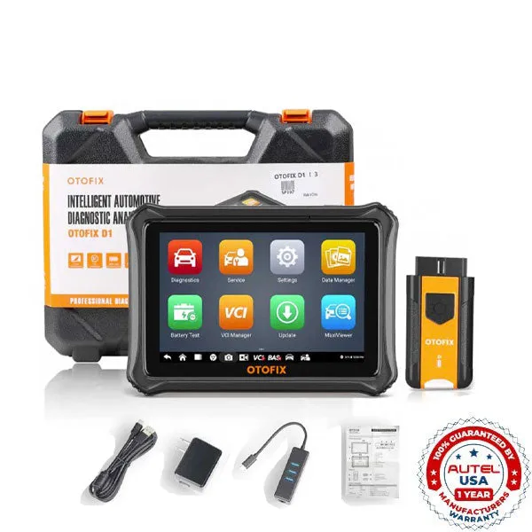 Autel - OTOFIX - D1 - Full Systems Diagnostics Tool - VCI - 7" - Bluetooth - 64GB