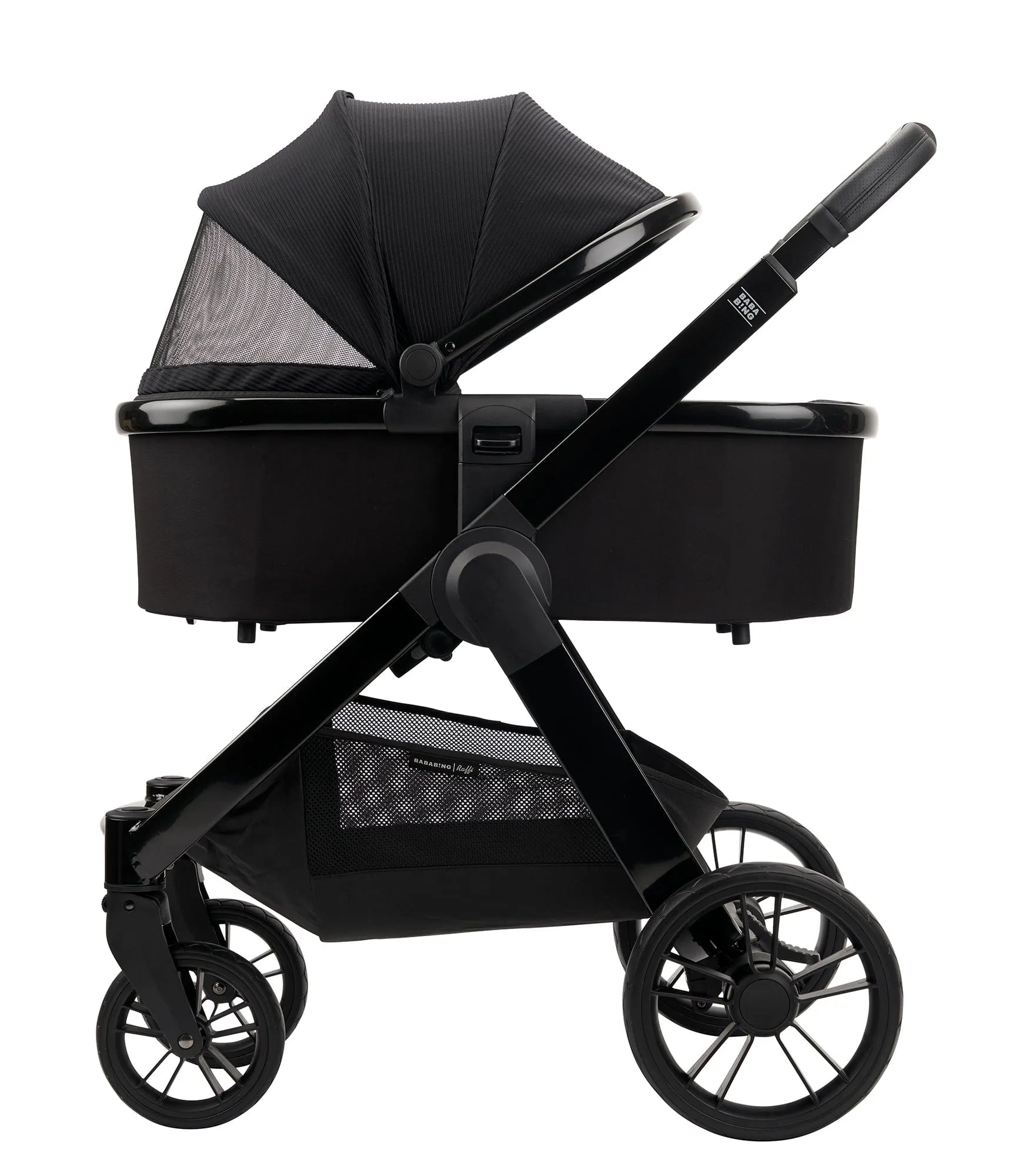 Bababing Raffi Plus Travel system - Gloss Black