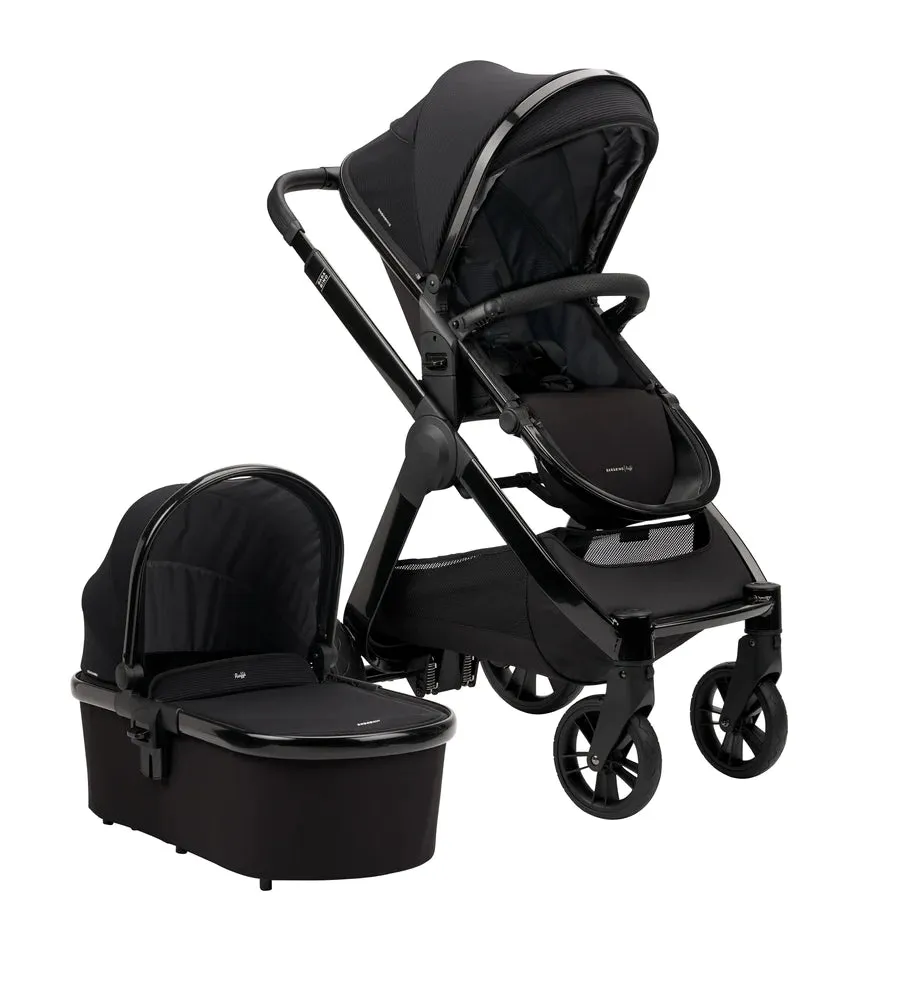 Bababing Raffi Plus Travel system - Gloss Black