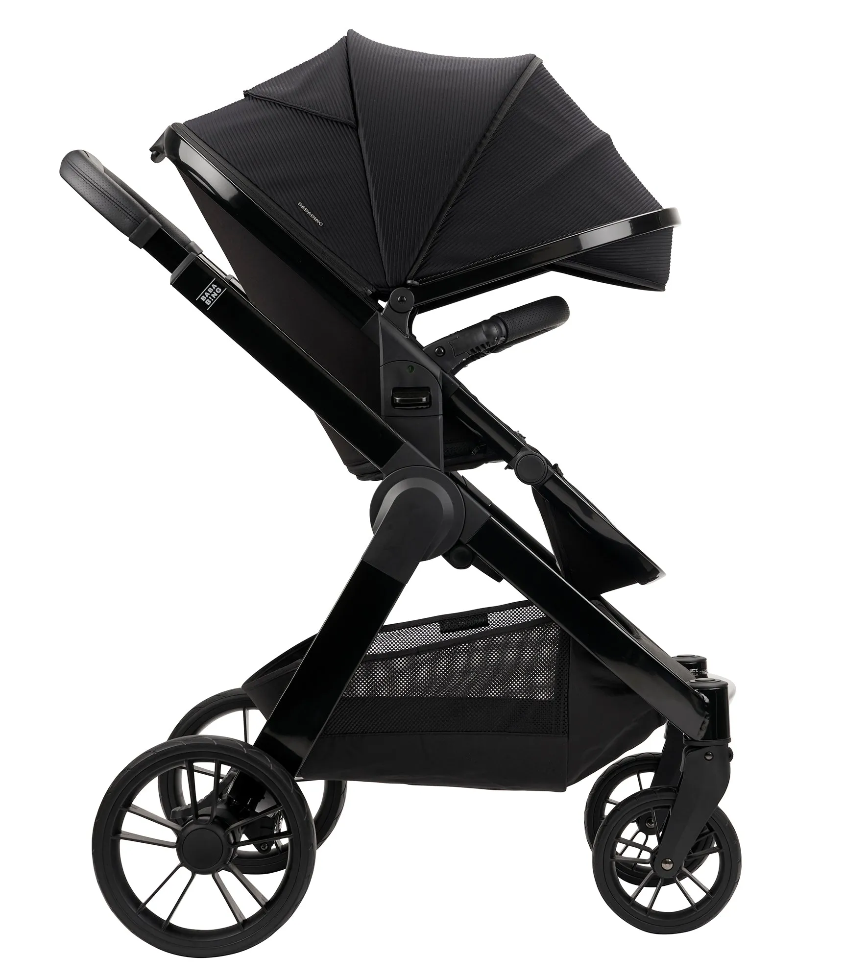 Bababing Raffi Plus Travel system - Gloss Black