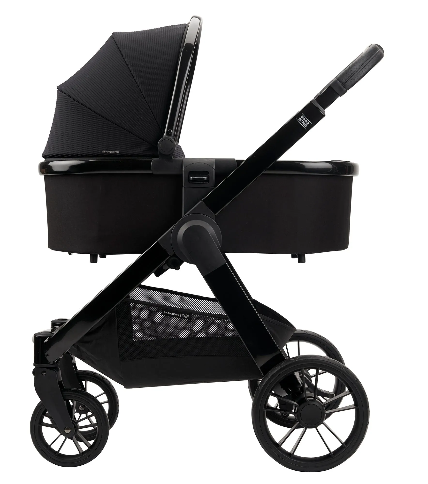 Bababing Raffi Plus Travel system - Gloss Black