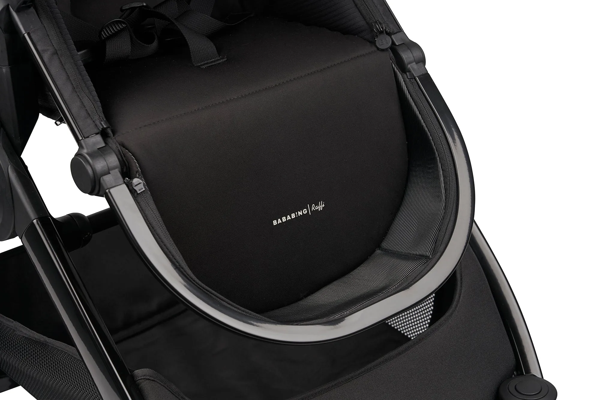 Bababing Raffi Premium Travel system with Isofix Base - Gloss Black