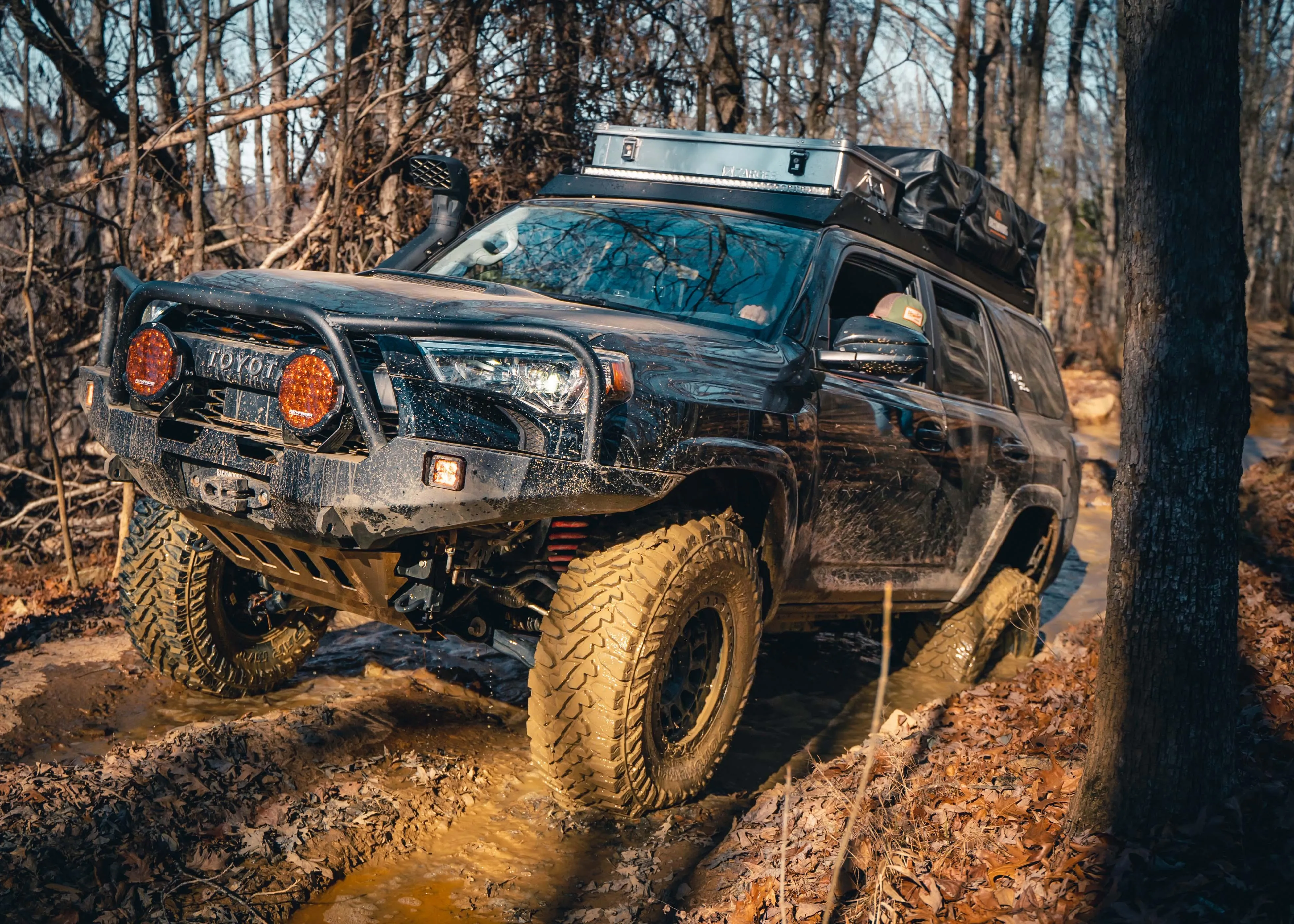 Backwoods Adventure Mods - Hi-Lite Overland Front Bumper (Bull Bar) - Toyota 4Runner (2010-2024)