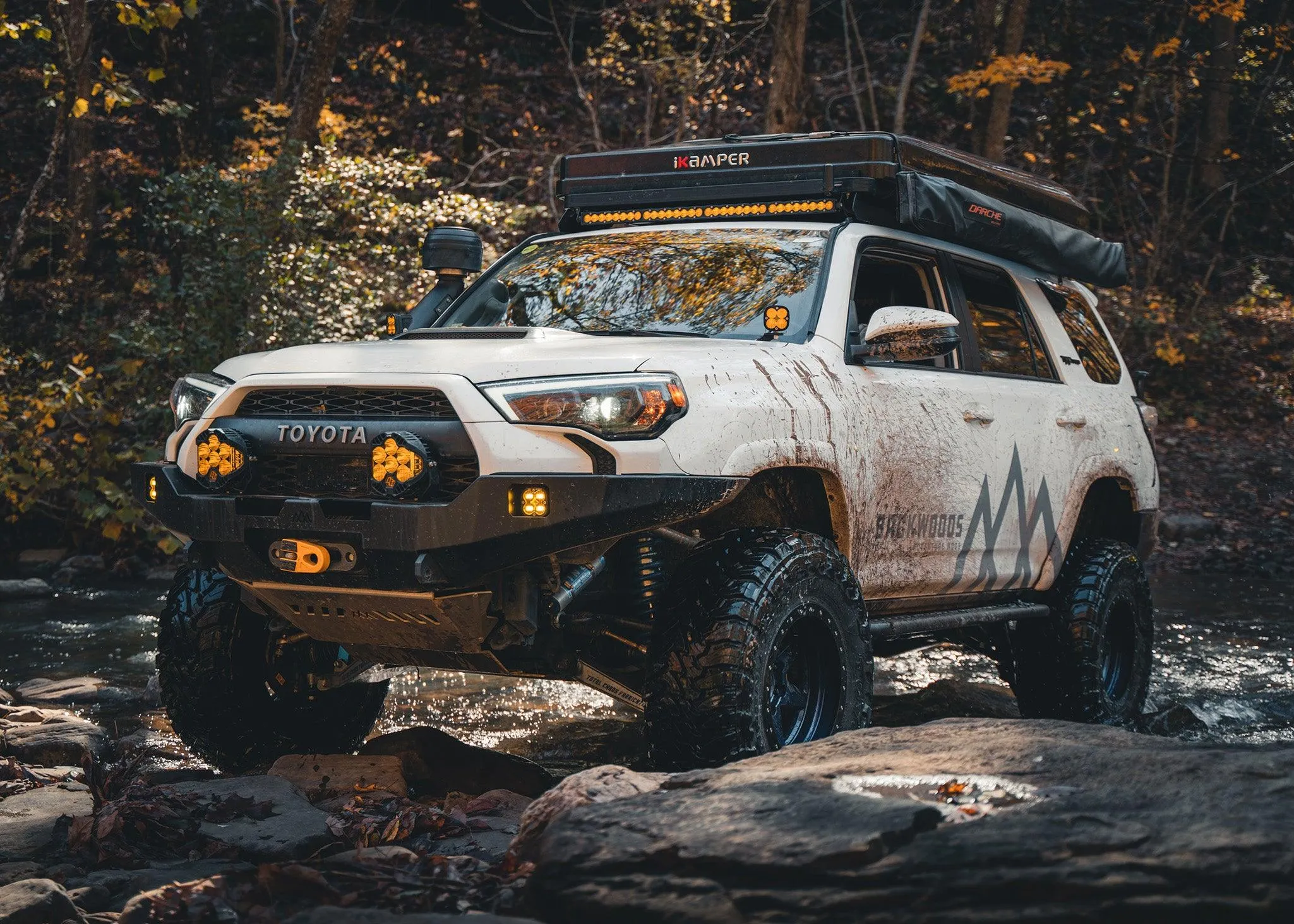 Backwoods Adventure Mods -  Hi-Lite Overland Front Bumper (No Bull Bar) - Toyota 4Runner (2010-2024)