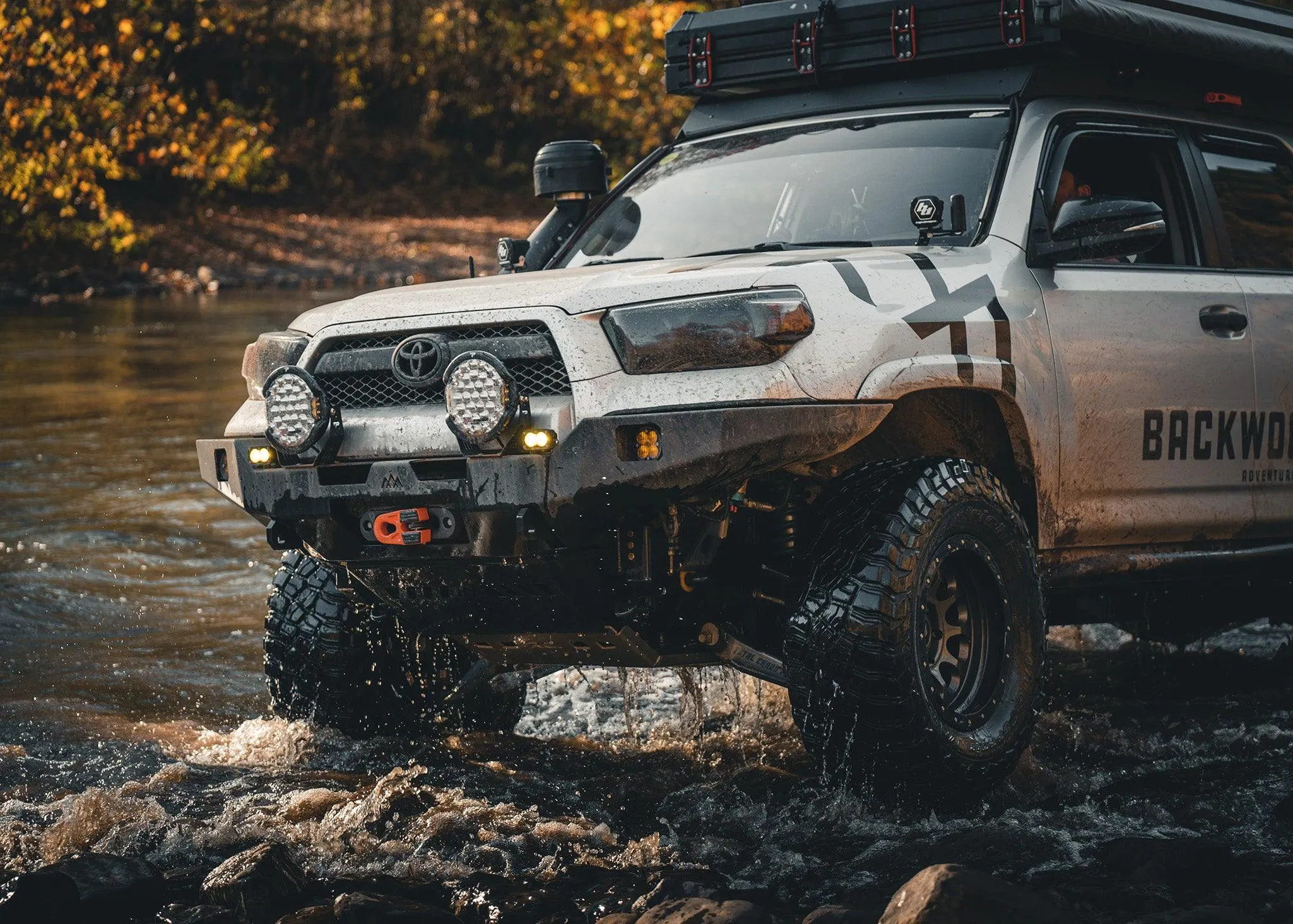 Backwoods Adventure Mods -  Hi-Lite Overland Front Bumper (No Bull Bar) - Toyota 4Runner (2010-2024)