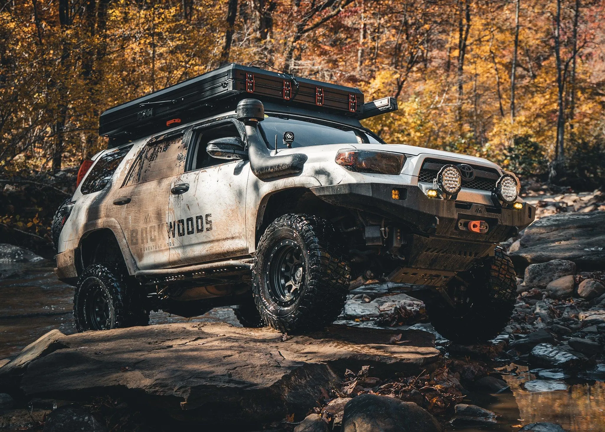 Backwoods Adventure Mods -  Hi-Lite Overland Front Bumper (No Bull Bar) - Toyota 4Runner (2010-2024)