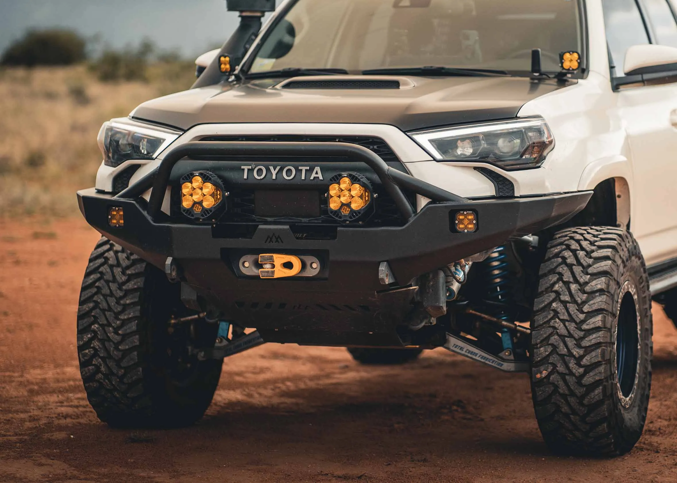 Backwoods Adventure Mods - Hi-Lite Overland Front Bumper (PreRunner Bull Bar) - Toyota 4Runner (2010-2024)