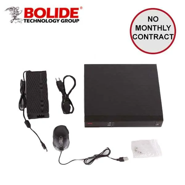 Bolide / Network Video Recorder / 8 Channel / 5MP / 8ch PoE / 1 HDD / BTG-NVR-8NX