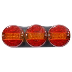 Britax LED Trailer Lamp Kit / 3 x Burger Lights & Housing