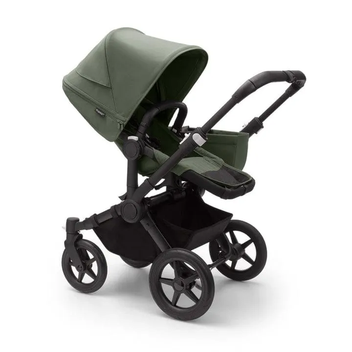 Bugaboo Donkey 5 with Cloud T and Base T - Black/Forest Green