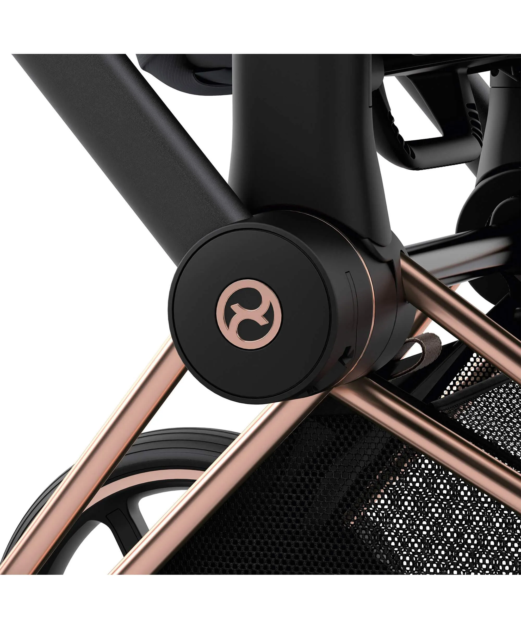 Cybex ePriam Pushchair - Rose Gold/Sepia Black