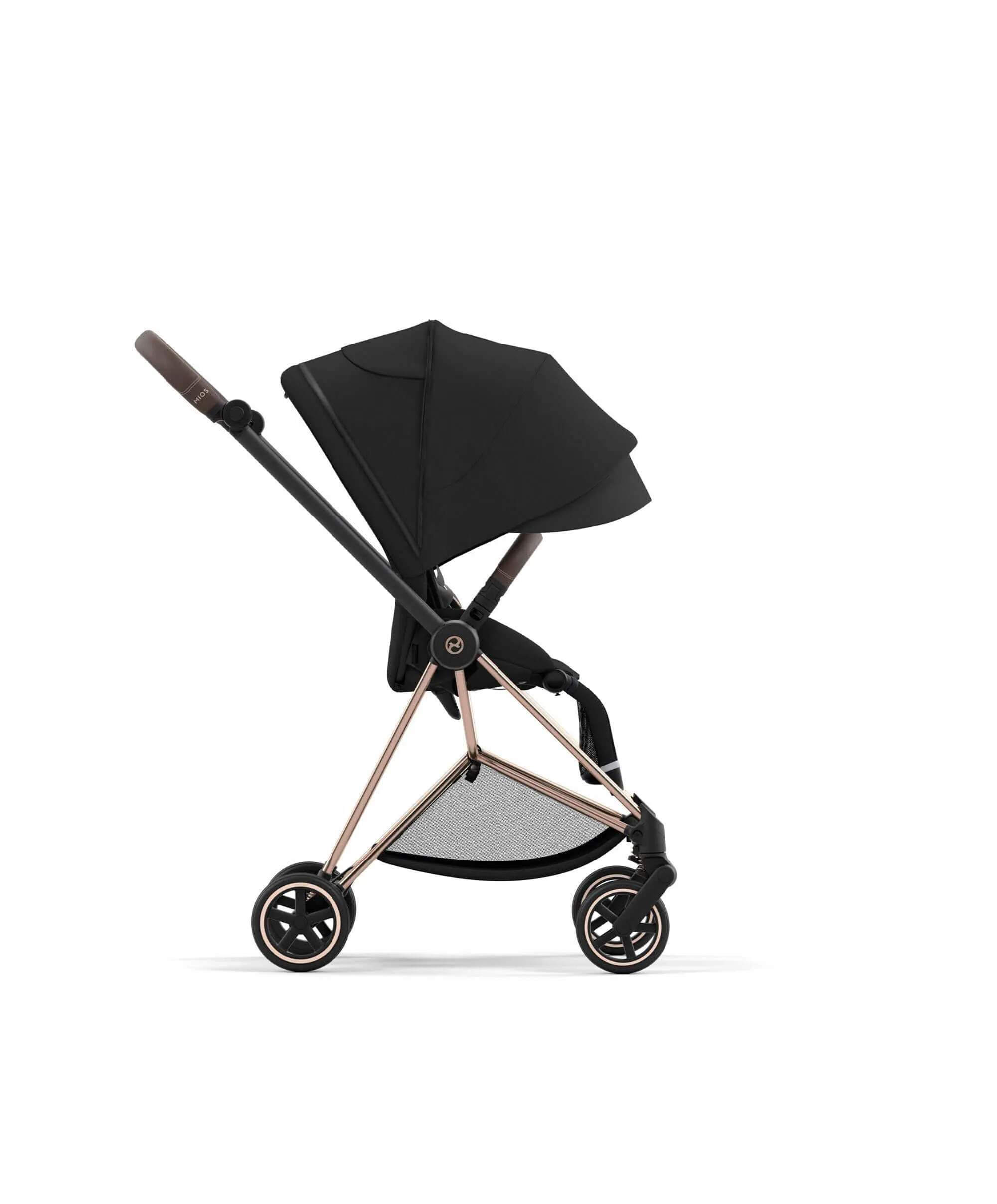 Cybex Mios 3 Piece Complete Pushchair Bundle - Rose Gold / Sepia Black