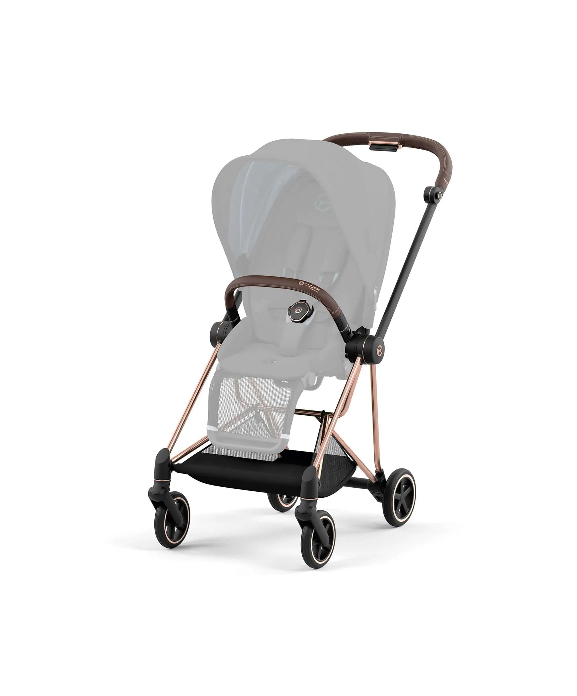 Cybex Mios 3 Piece Complete Pushchair Bundle - Rose Gold / Sepia Black