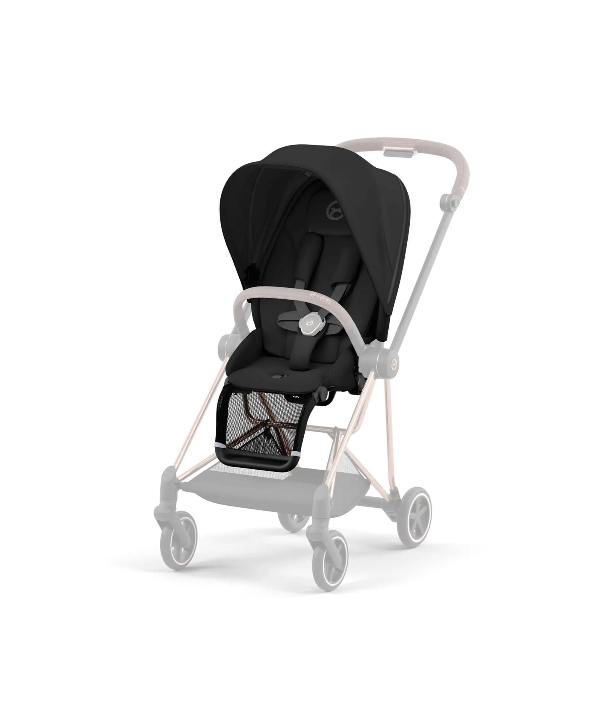 Cybex Mios 3 Piece Complete Pushchair Bundle - Rose Gold / Sepia Black