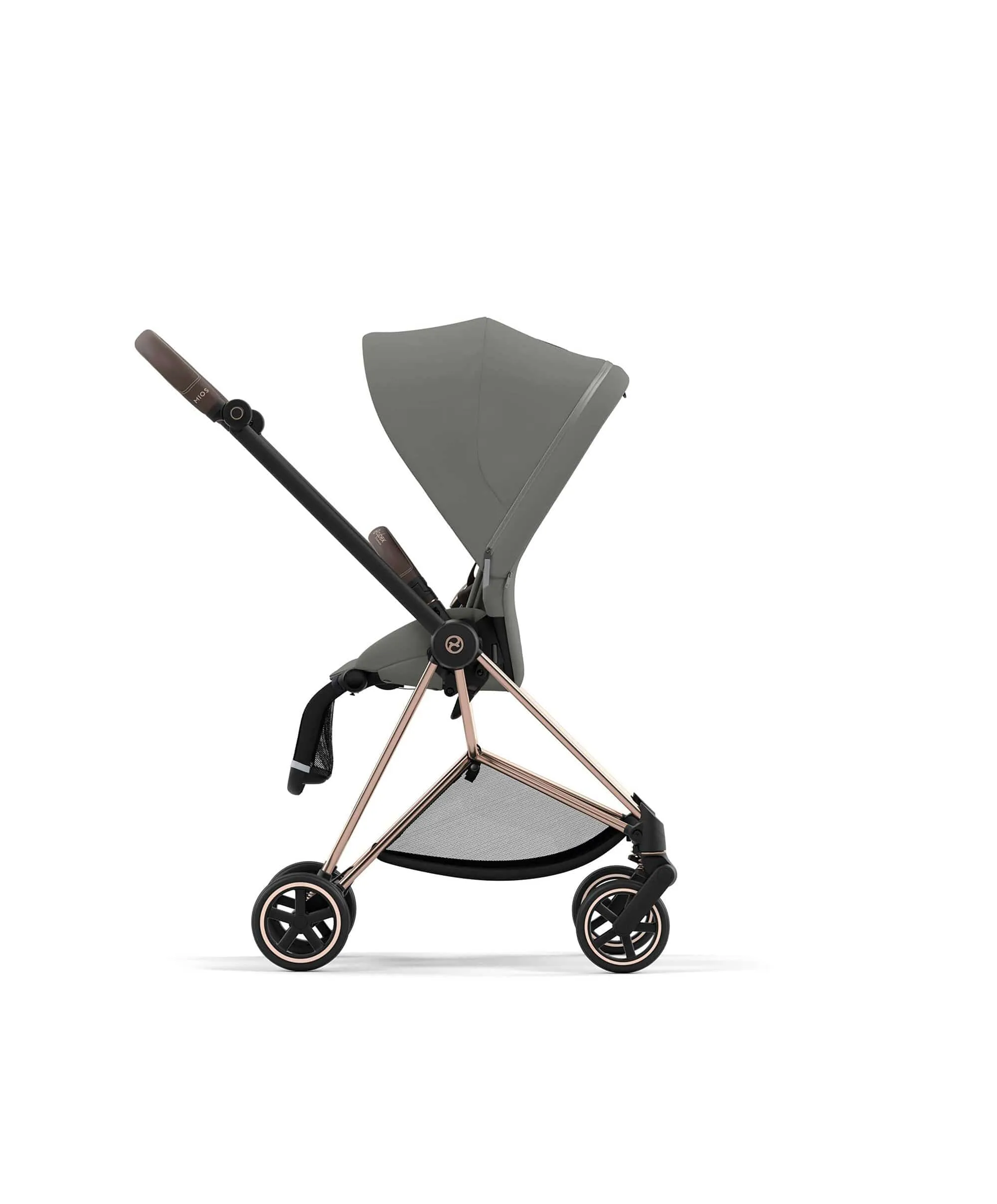 Cybex Mios 3 Piece Complete Pushchair Bundle - Rose Gold / Sepia Black