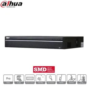 Dahua 32-Channel Dual NIC NVR with 20TB HDD - High-Resolution 12MP and 4-SATA Capability