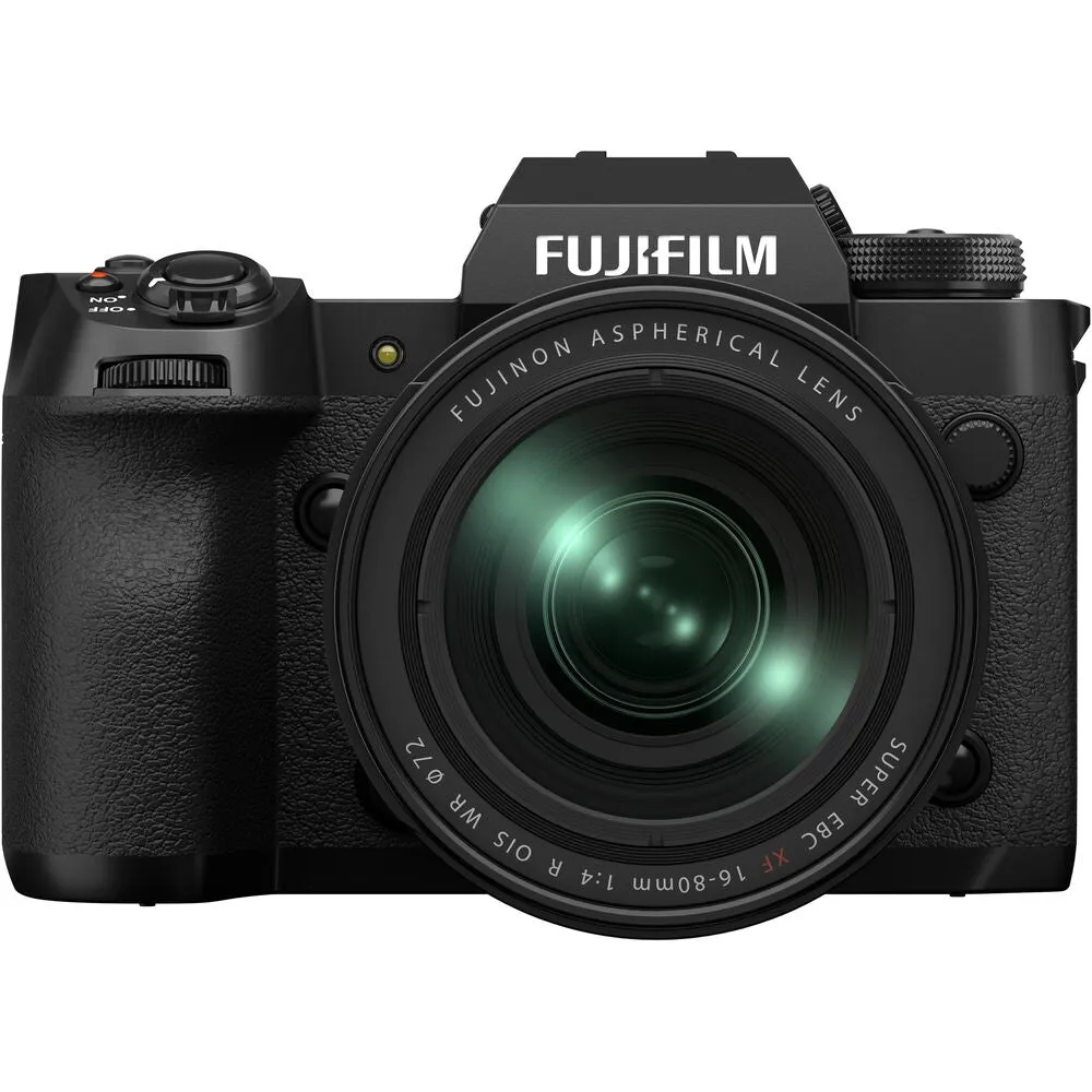 FUJIFILM X-H2 Mirrorless Camera with XF 16-80mm f/4 R OIS WR Lens Kit