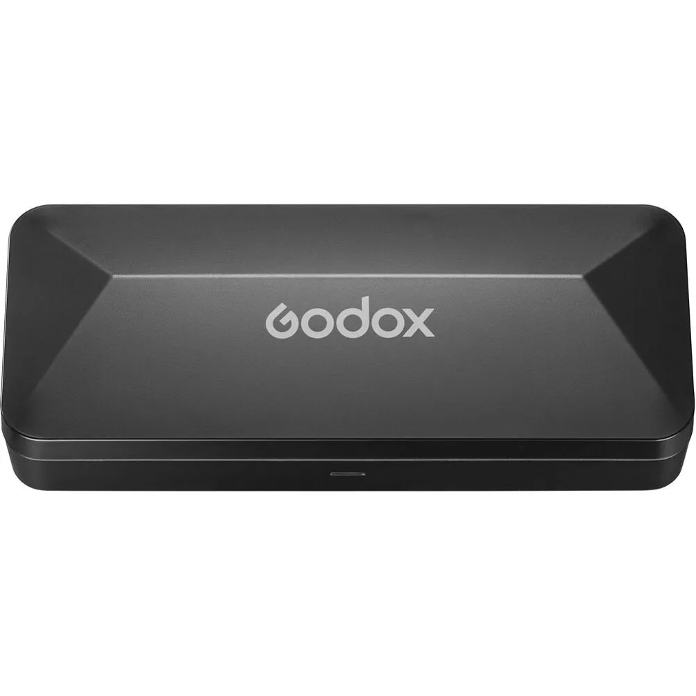 Godox MoveLink Mini UC 2-Person Wireless Microphone System - (2 TX   1 RX   Charging Case)