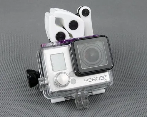 GoPro Sportsman Fishing Rod Gun Rifle Mount for Hero Camera - White