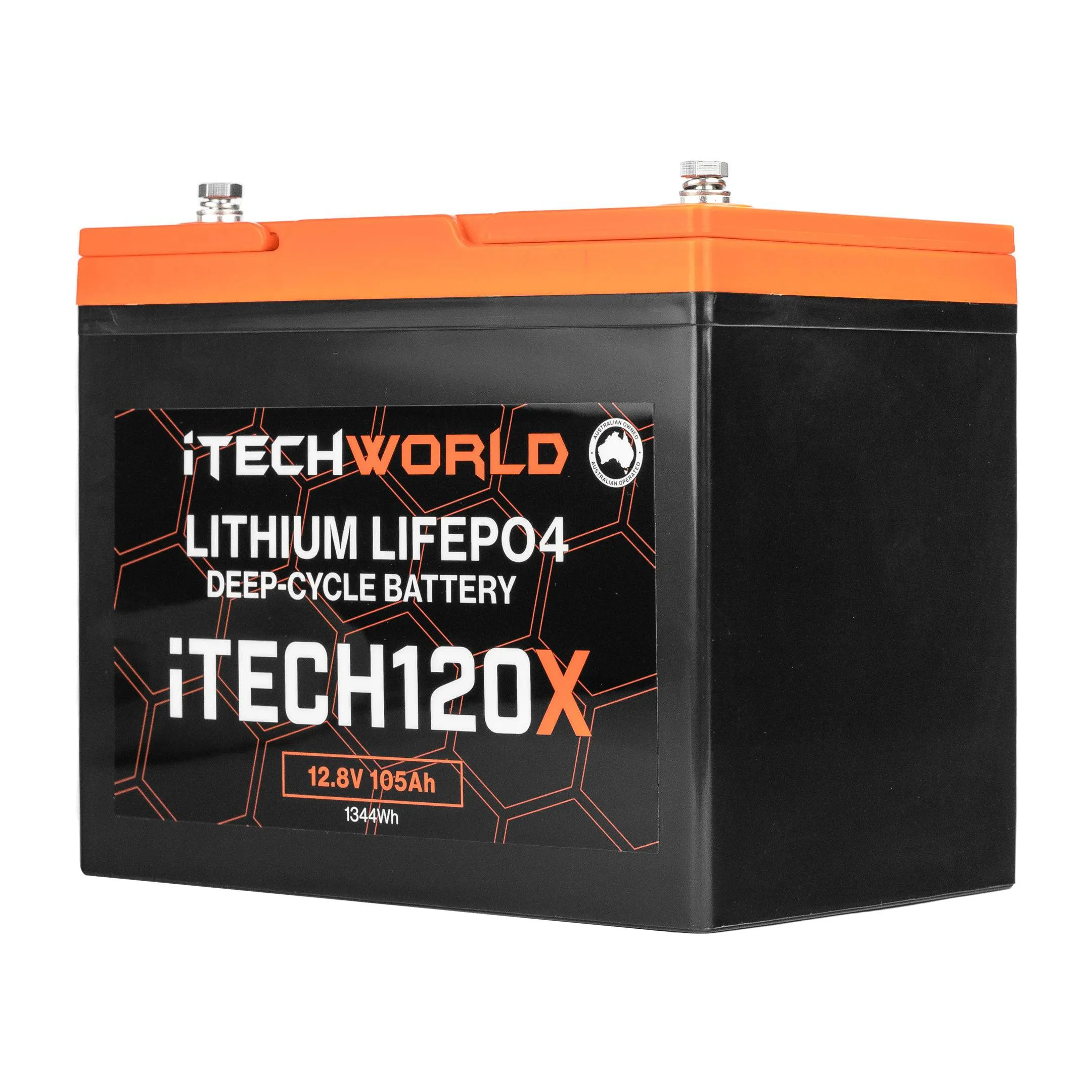 iTECH120X 12v Lithium Deep Cycle Battery LiFePO4