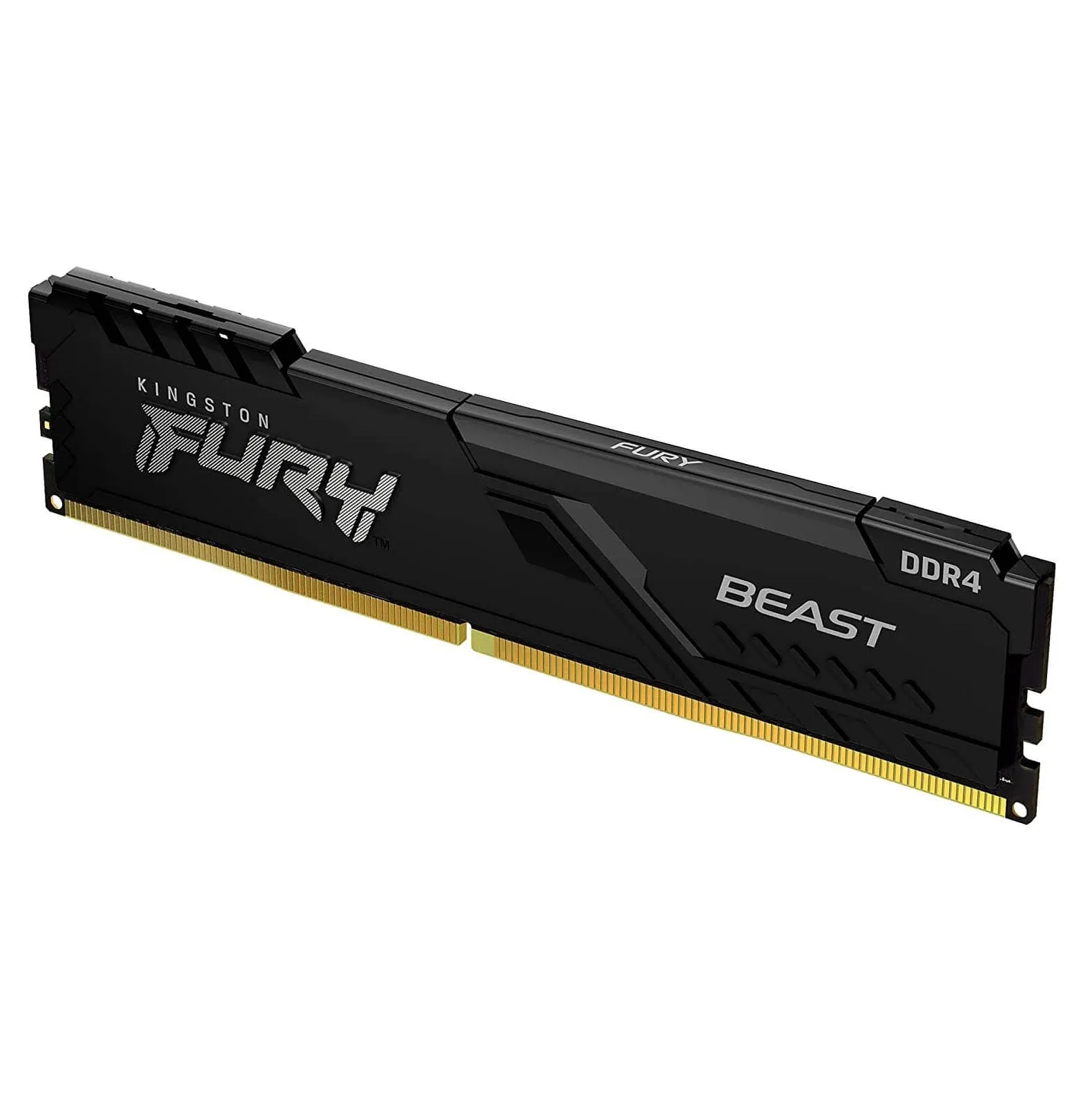 Kingston Fury Beast RAM, 64 GB DDR4 (2x32 GB), 3600 MHz, CL18, KF436C18BBK2/64, black