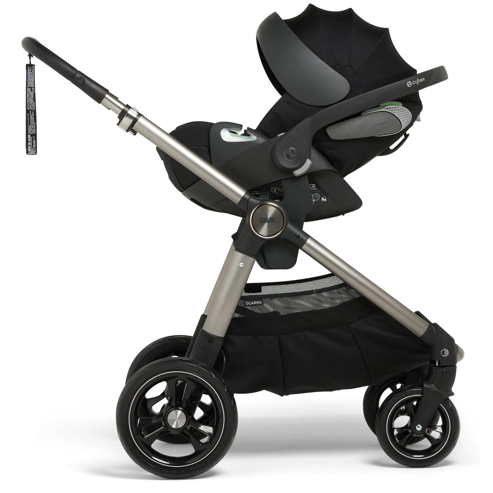 Mamas & Papas Ocarro Complete 8-Piece Cybex Bundle in Graphite