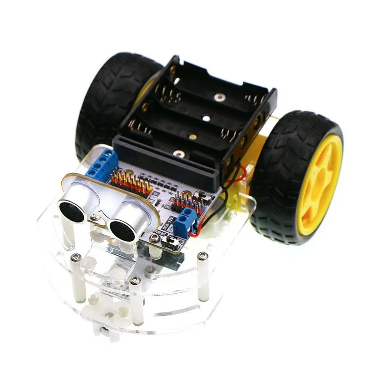 Motor:bit acrylic smart car kit(without micro:bit board)