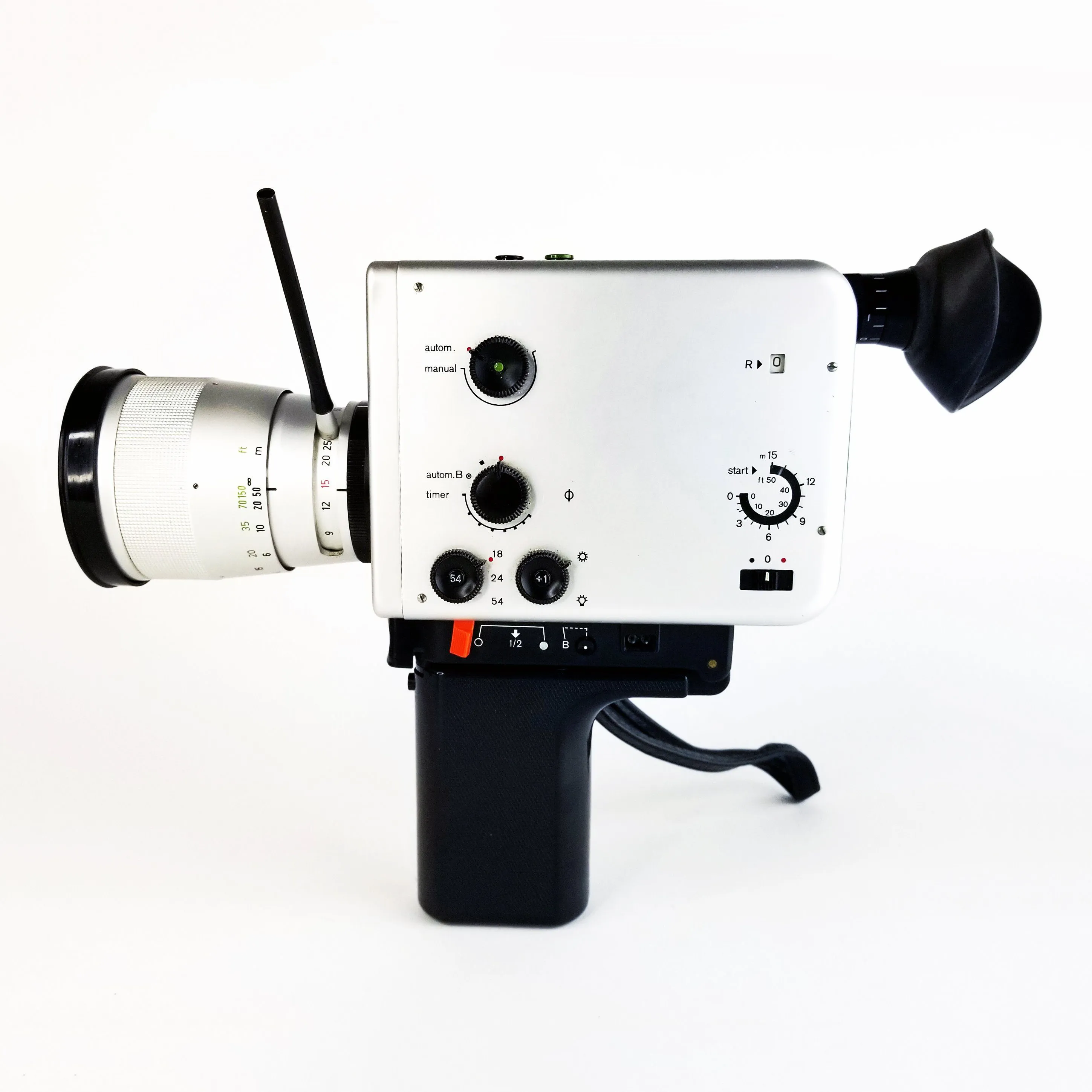 Nizo 801 Super 8 Camera Ultimate Bundle with Aluminum Case, Ultra Wide Nizo III Lens  and much more!