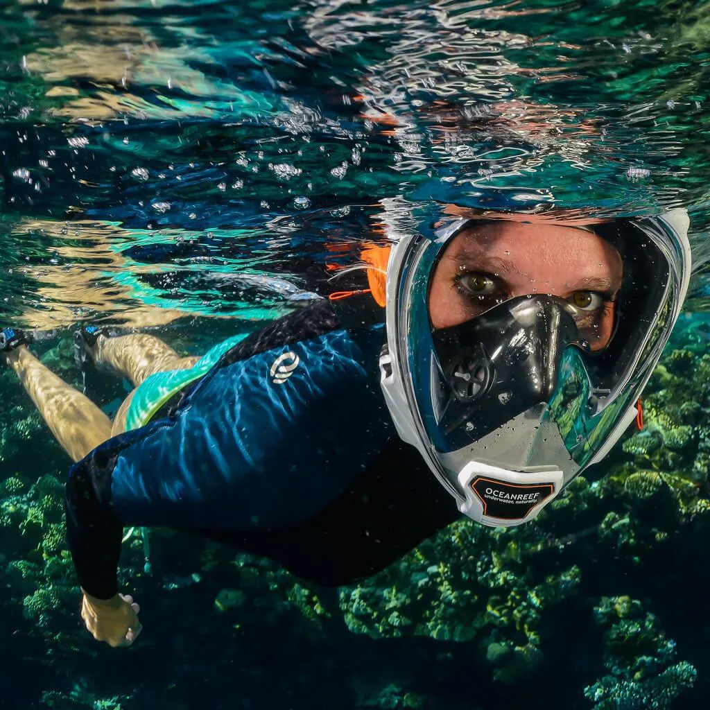 Ocean Reef Aria QR  Full Face Snorkeling Mask