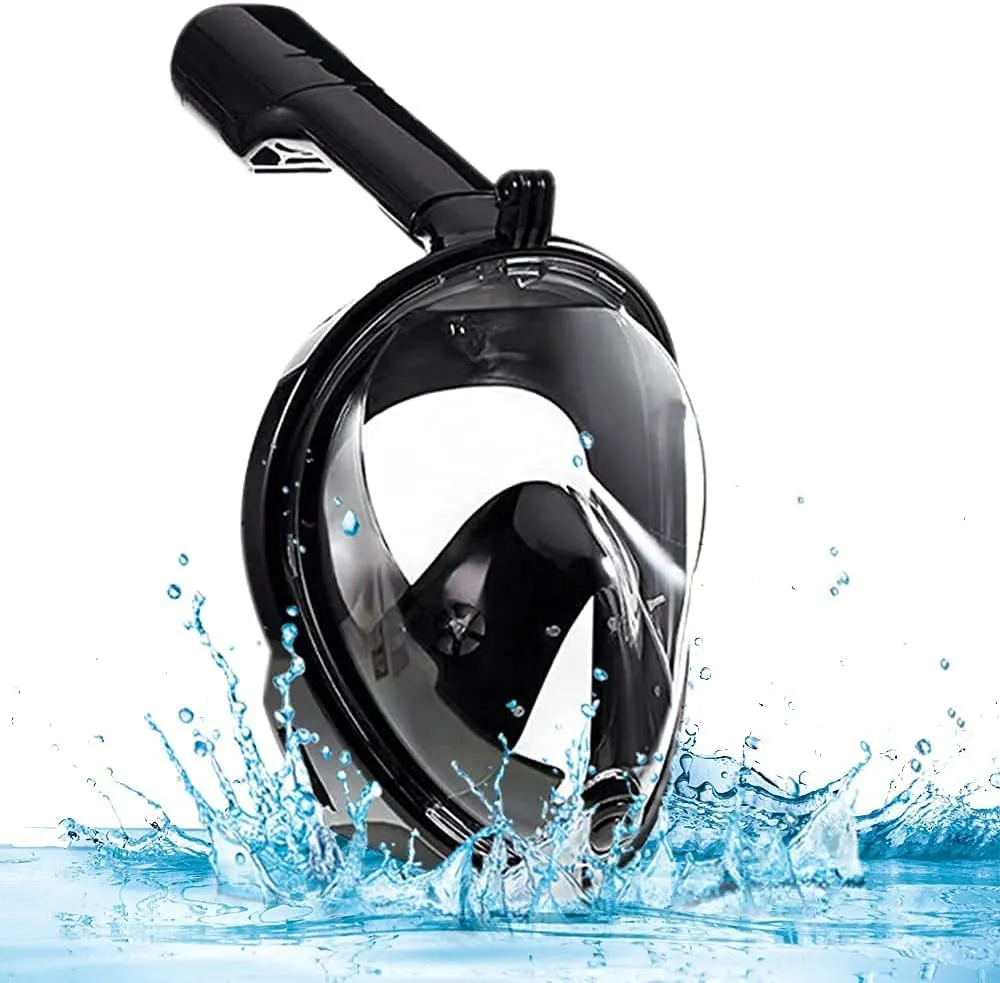 Panoramic View Full Face Snorkel Mask