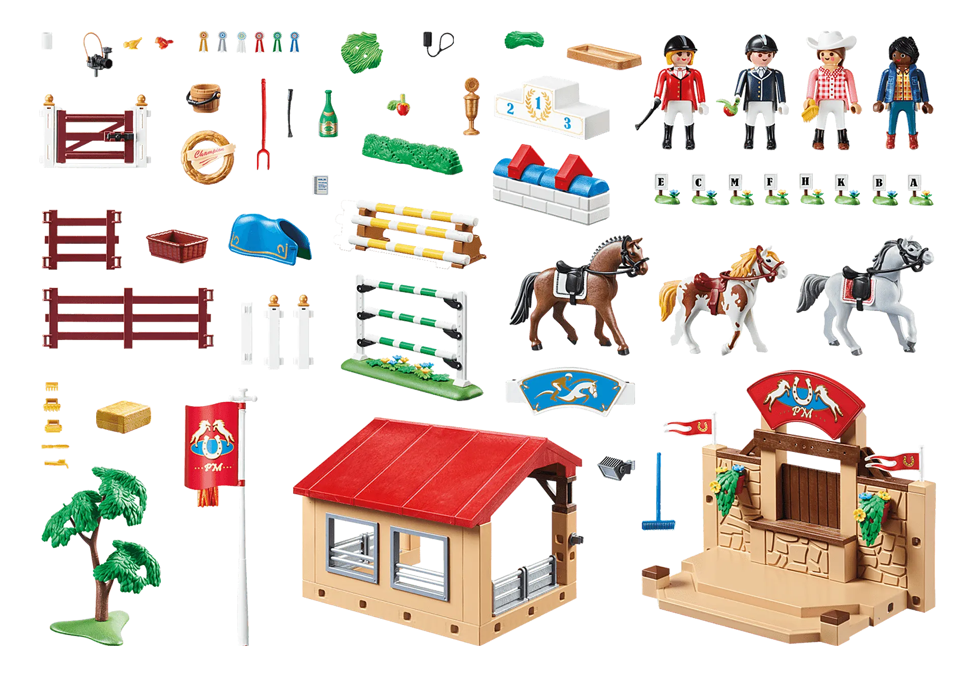 Playmobil 70337 Country Equestrian Tournament MEGA Set