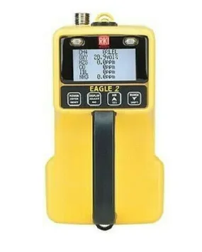 RKI Instruments 725-109-25-P2 Eagle 2 5 Gas Monitor LEL&PPM/H2/O2/CO2/VOC's